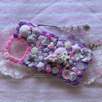 Image 1 of ⋆˚࿔ decoden iphone 13/14 kuromi phonecase