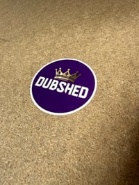 Dubshed purple  sticker