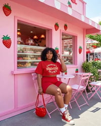 Image 3 of Somebody’s Fine Ass Mama Cropped T-shirt 