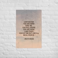 Image 1 of Sensual Poem Poster