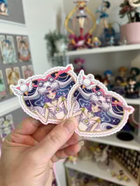 Image 1 of Heart Series Cosmos Sticker 