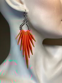 Image 4 of SPIRIT | White Fringe Earrings V.3