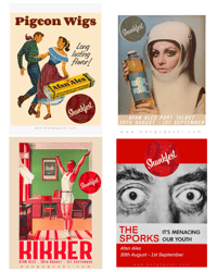 Image 2 of SHUNKFEST 2024 BAND POSTER PRINTS
