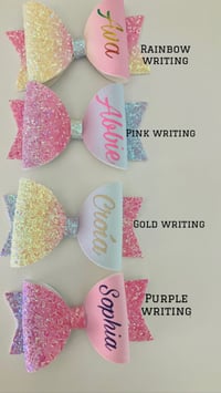 Image 5 of Personalise me rainbow glitter 