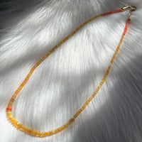 Image 8 of Yellow Ethiopian Opal Necklace