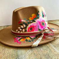 Image 3 of Hand Painted Hat 2