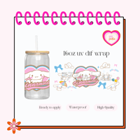Cinn World UV DTF Cup wrap