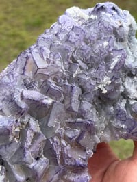 Image 3 of QR Code Fluorite Specimen #2611