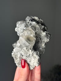 Image 4 of PHANTOM CALCITE  - LINWOOD MINE, BUFFALO, IOWA 12