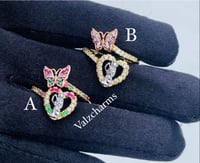 Image 2 of Holy death Butterfly Ring/set 