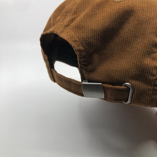 Image of Casquette Velours Camel Platane