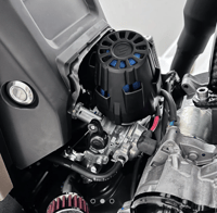 Image 6 of NAVi 110 Polini Air filter Short 30° Black