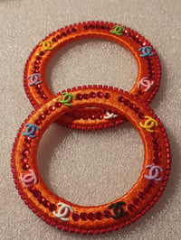 Image 4 of Luxe on Fire Statement Hoops
