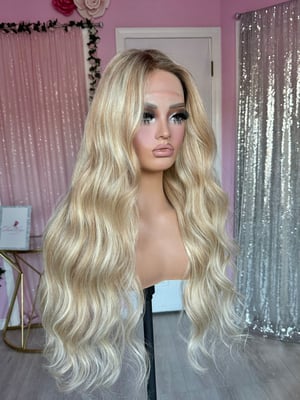 Image of human hair honey blonde (ready to ship) 