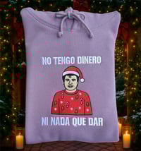 Image 1 of No Tengo Dinero- Juan Gabriel Christmas Embroidered Top