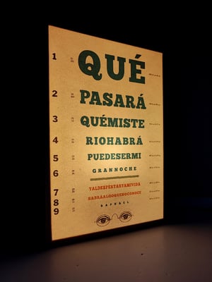 Image of Agudeza visual. Raphael.