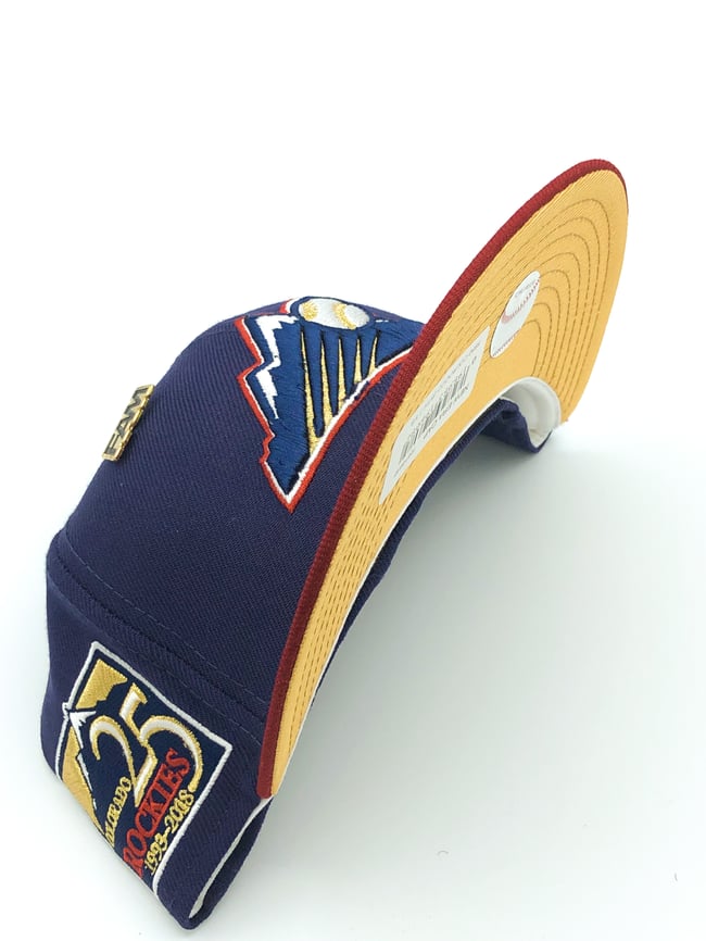 Colorado Rockies Two Tone - Metallic Gold UV