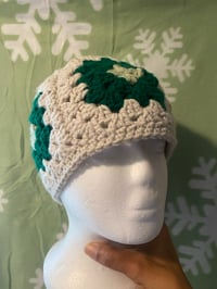 Image 2 of Granny Skull Beanie