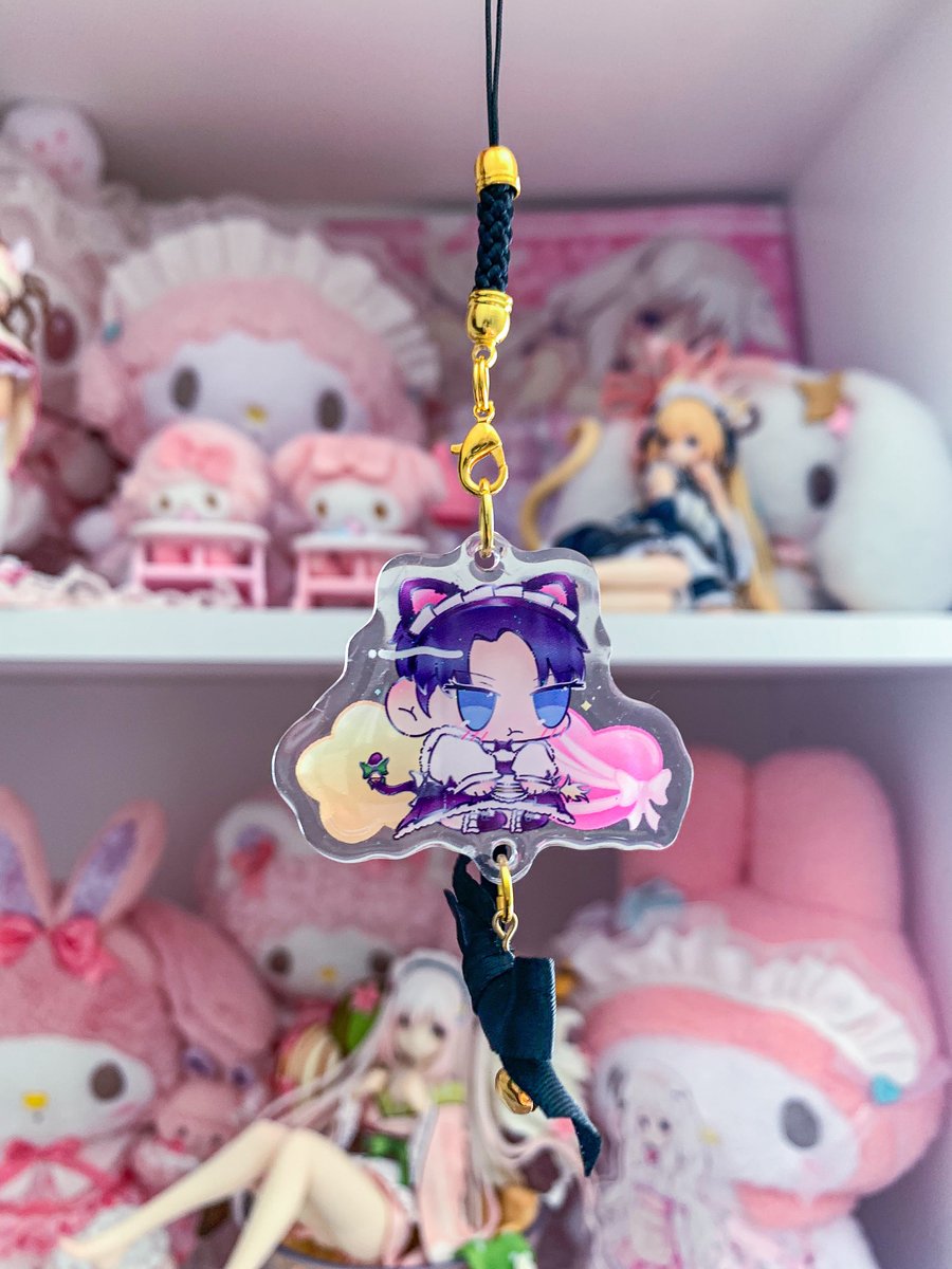Image of Cat Maid Levi | Acrylic Charm