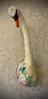 Image 3 of Antique lace swan