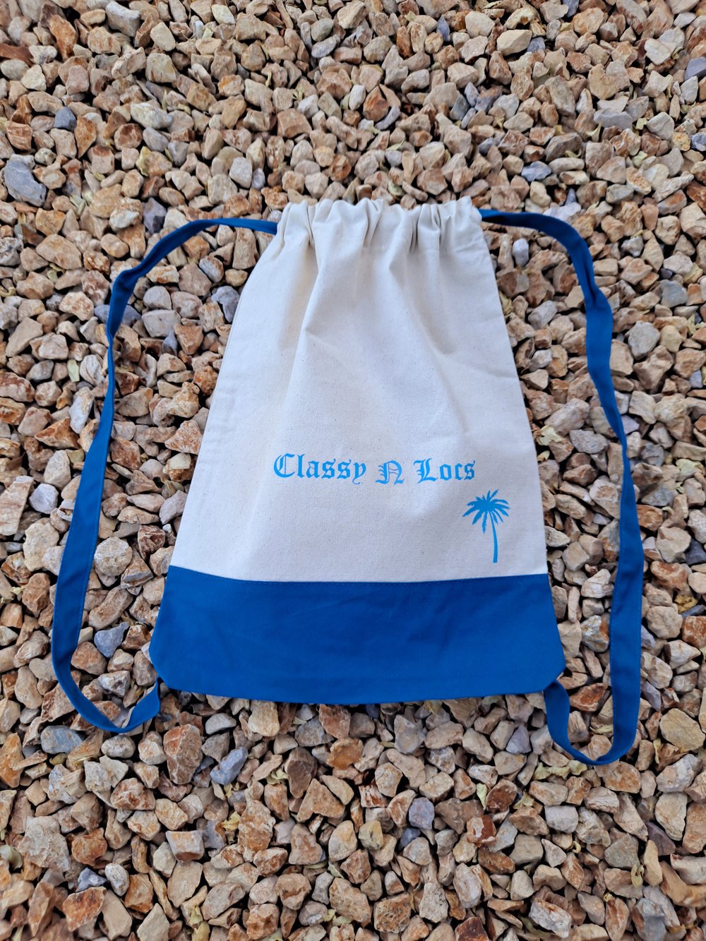 Image of Backpack Canvas drawstring