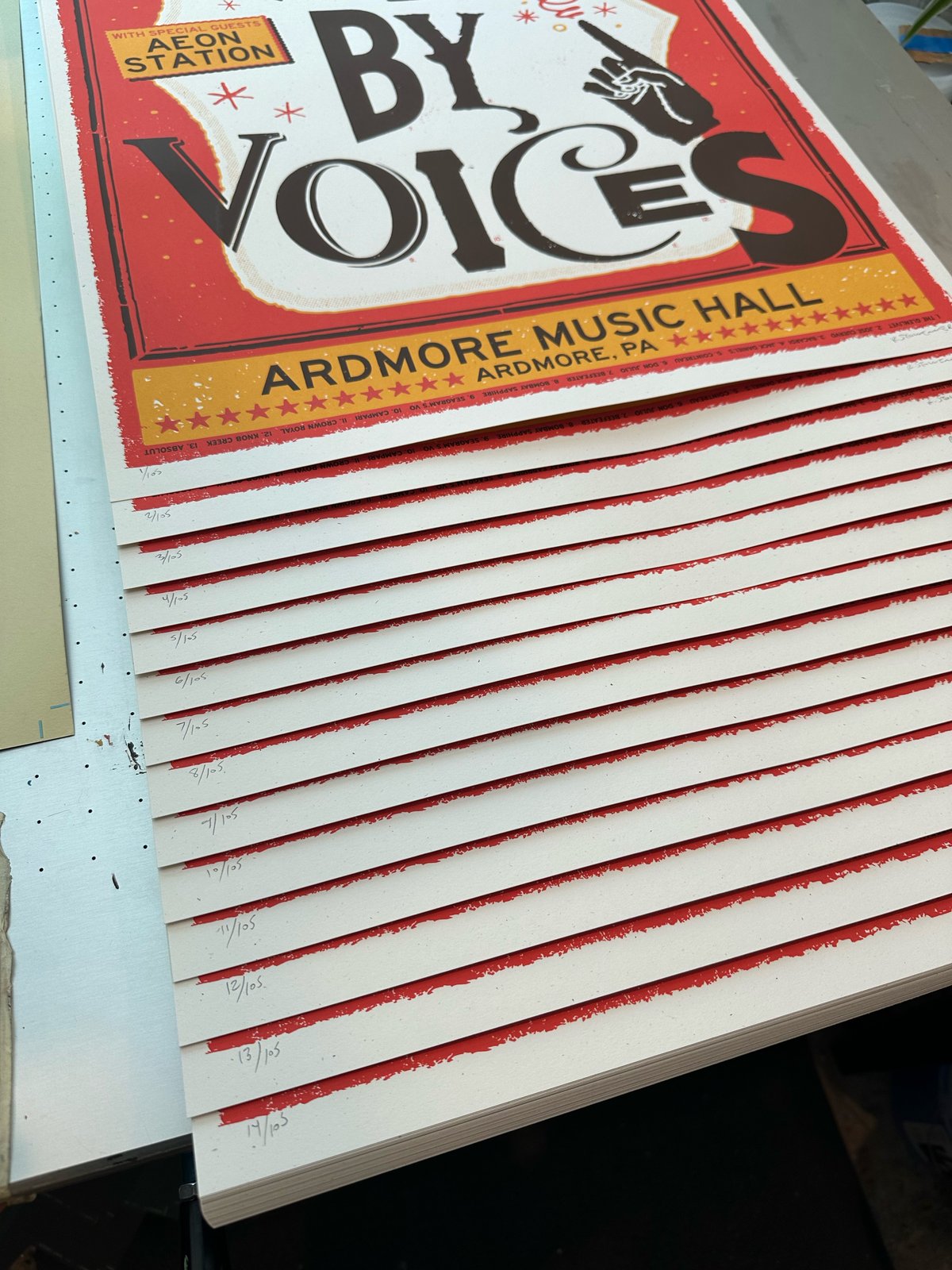 Guided By Voices - 6-8-24 poster | pinkbikeralph