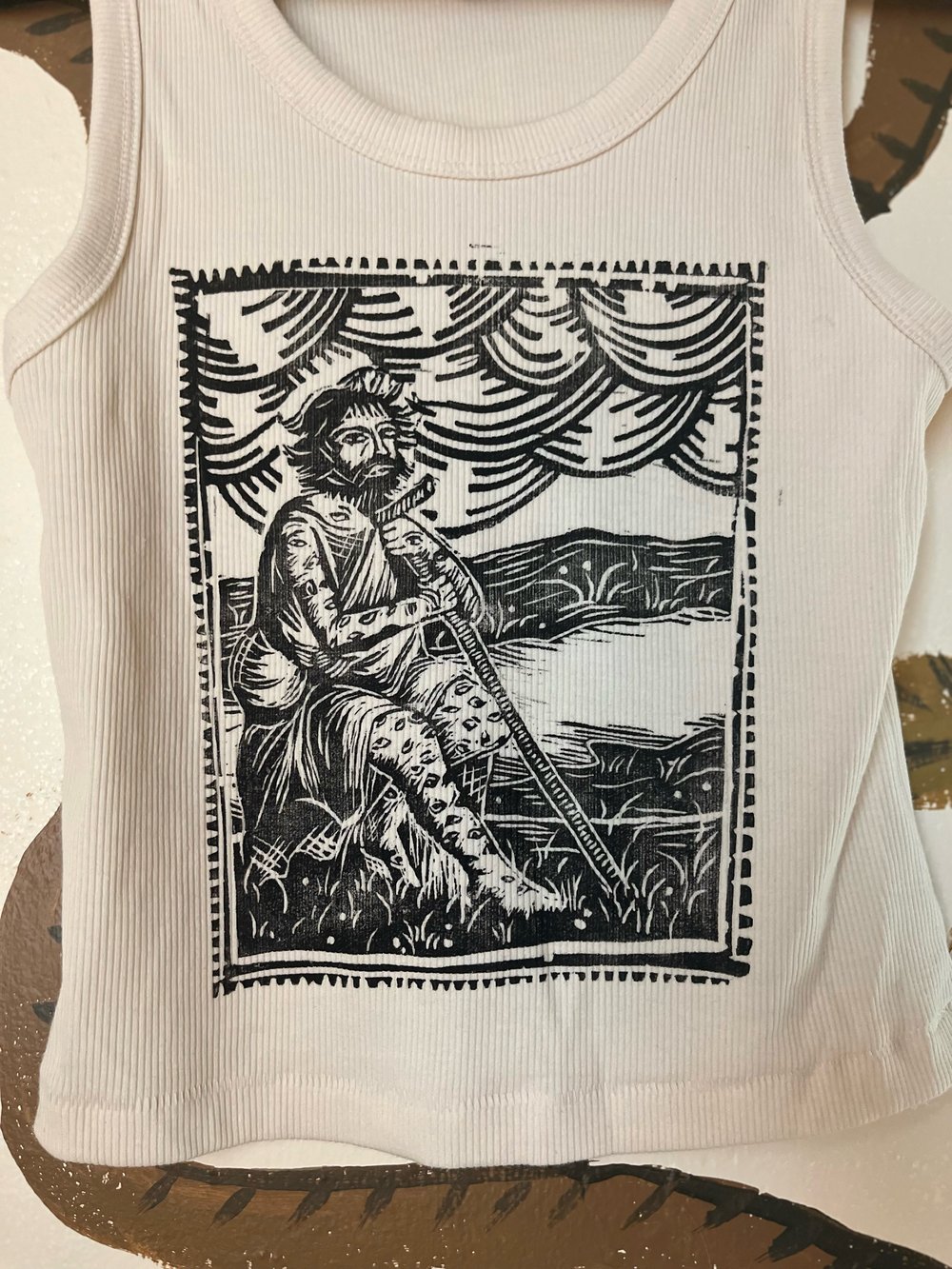 Argus Cropped Tank Top