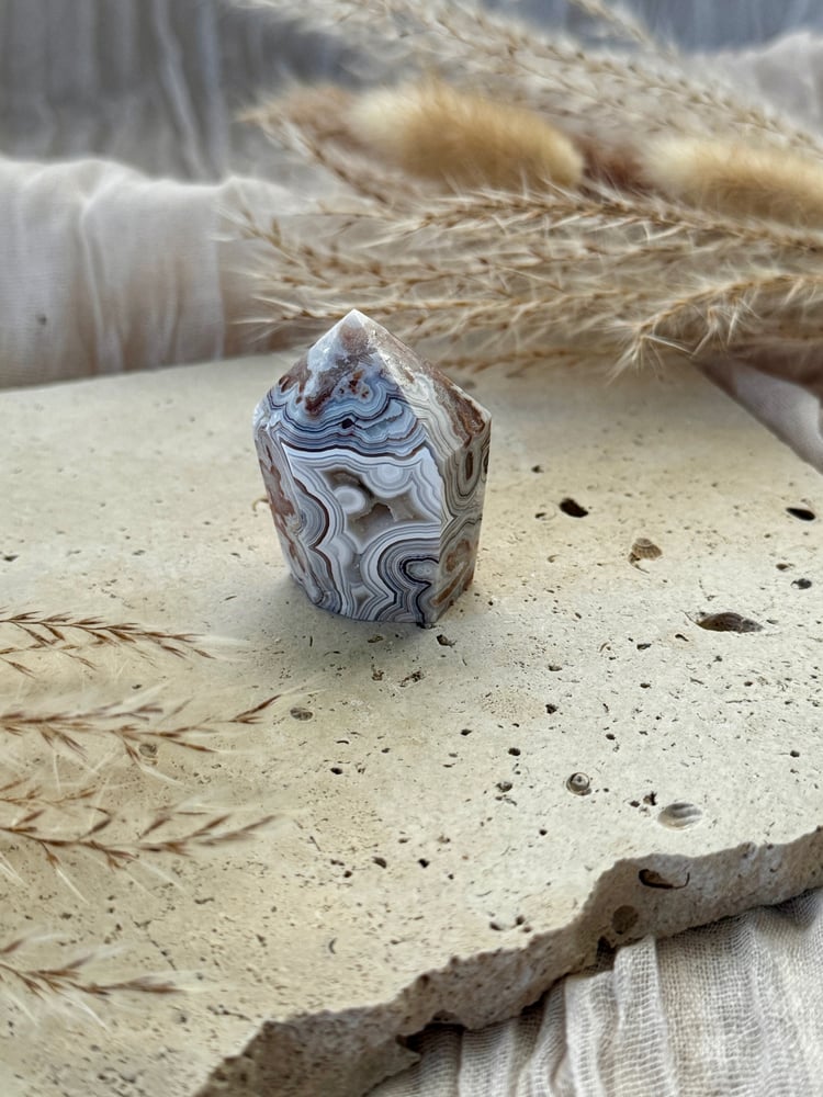 Image of Mexican Crazy Lace Agate Cupcake 