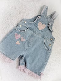 Denim Dungarees 18m