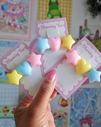 Image 2 of Heart to Stars Hair Clips