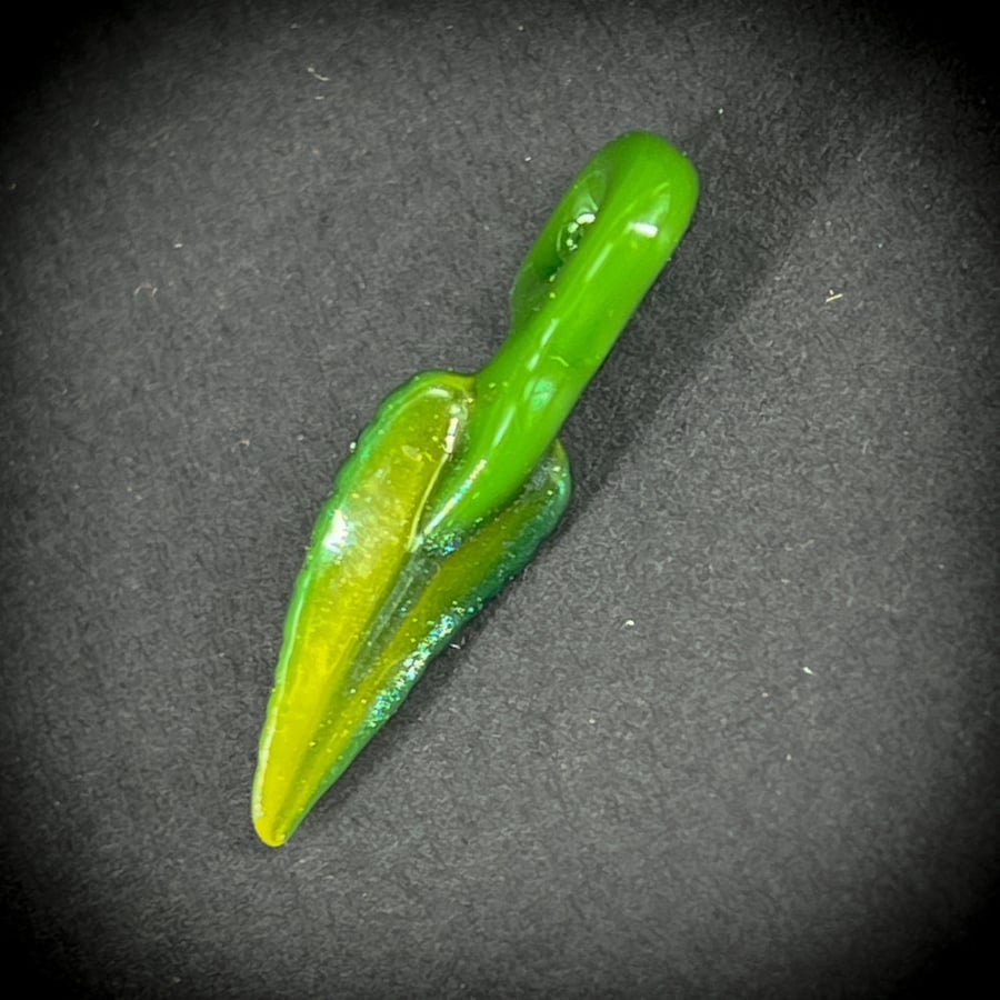Image of Mini Green Leaf Pendant