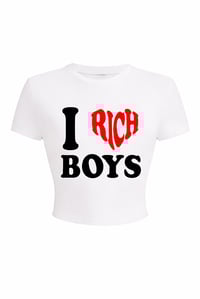 Image 2 of I Love Rich Boys Top