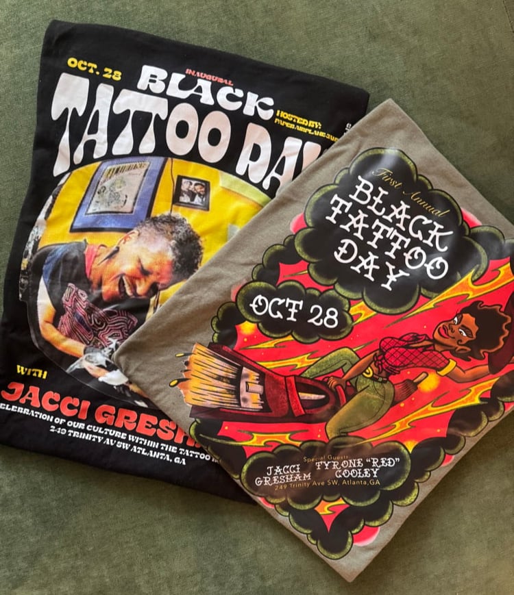 Image of black tattoo day shirts ! 