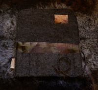 Image 2 of Botanical Printed Felt Tool Wrap #6