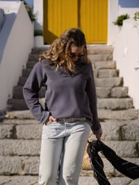Image 4 of SUDADERA MÁS VIDA GRIS