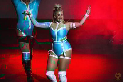 Image of Blue and White Spandex Gear
