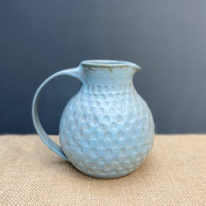 Image of Large carved jug - grey