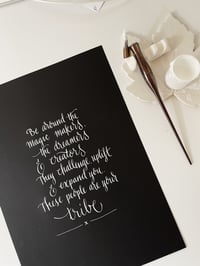 Magic Makers Hand Written Quote 