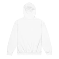 Image 2 of Youth White Classic Hooded Sweatshirt