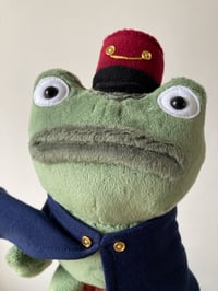 Image 7 of Small - Band Uniform Frog Of Many Names Plushie - OTGW - Made To Order