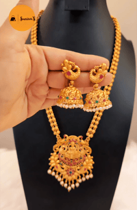 Image 2 of Rakshya_Ranihar Style Goddess Laxmi Temple Jewelry 