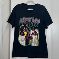 Image 4 of OUTKAST rocker boyfriend black t-shirt