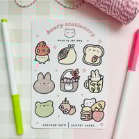 Image 1 of Cottage Core Sticker sheet