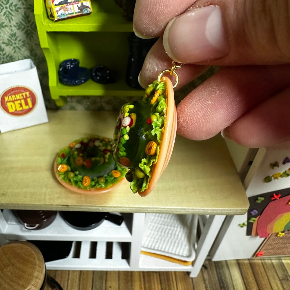 Image of Mixed Veggies Gelatin Earrings