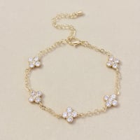 Image 2 of Clover Bracelet