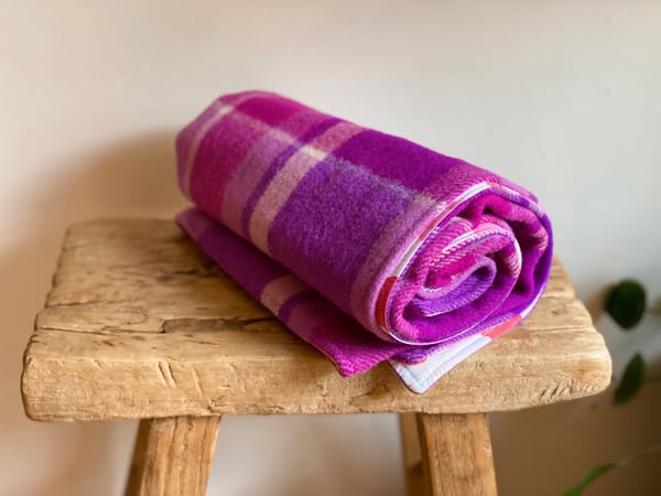 Image of Hyacinth Wool Blanket