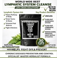 Image 1 of #1 DOCTOR RECOMMENDED LYMPHATIC SYSTEM UNCLOG DETOX CLEANSE FLUSH  AND LYMPHATIC SYSTEM HEALTH TEA