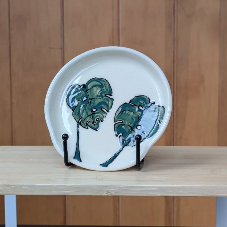 Image of Monstera Spoon Rest