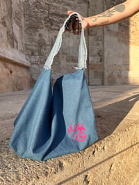 Image 1 of Denim cosmic bag