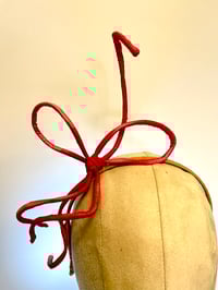 Image 3 of Rose pink rouleau bow